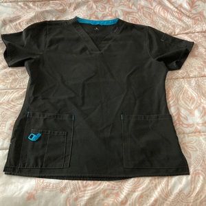 NWOT Carhartt scrub top black